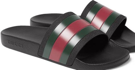 gucci zebra slides|fake Gucci slides.